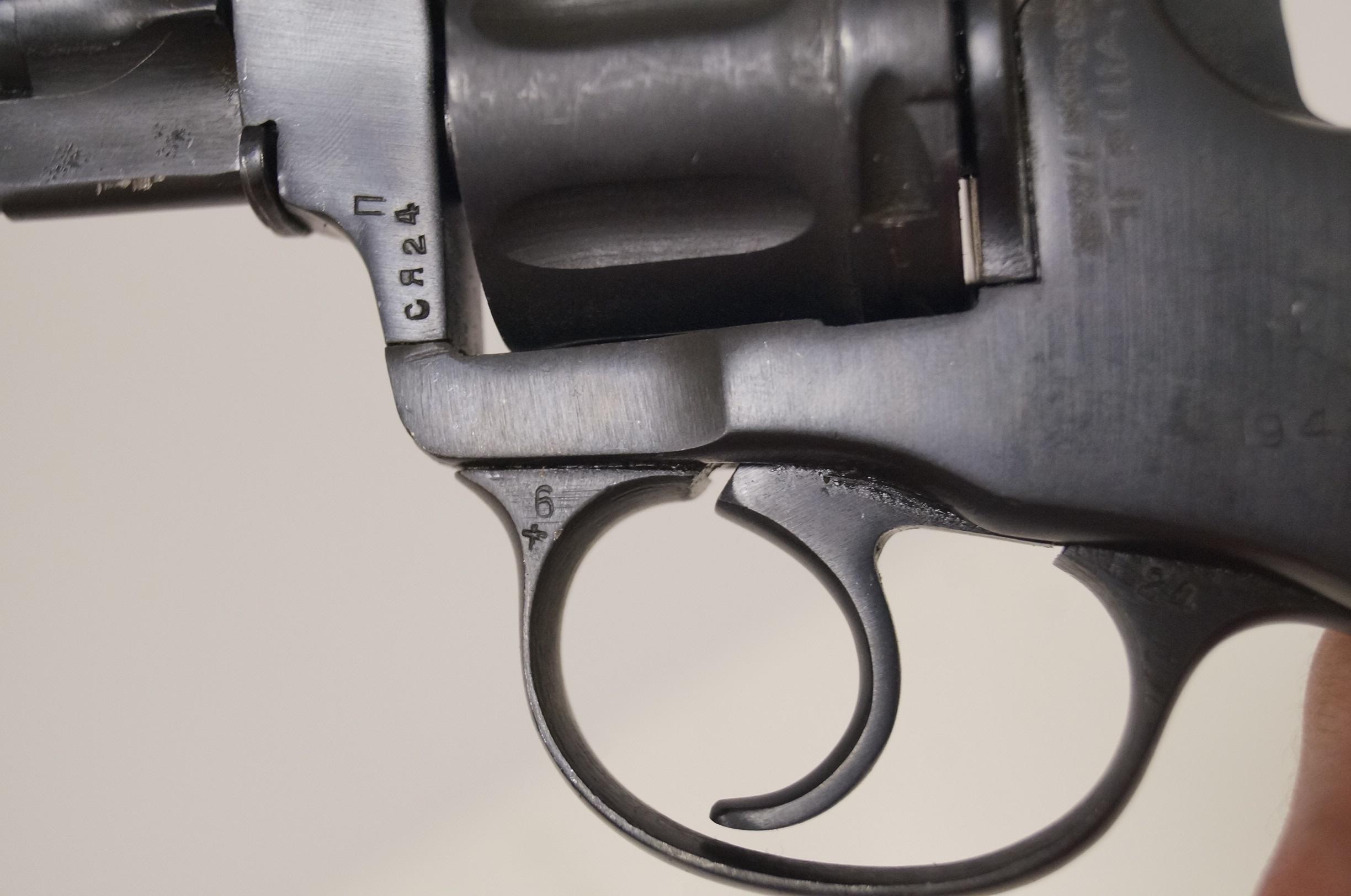 WWII 1943 Soviet Tula Arsenal Nagant M1895 7.62x38R Revolver