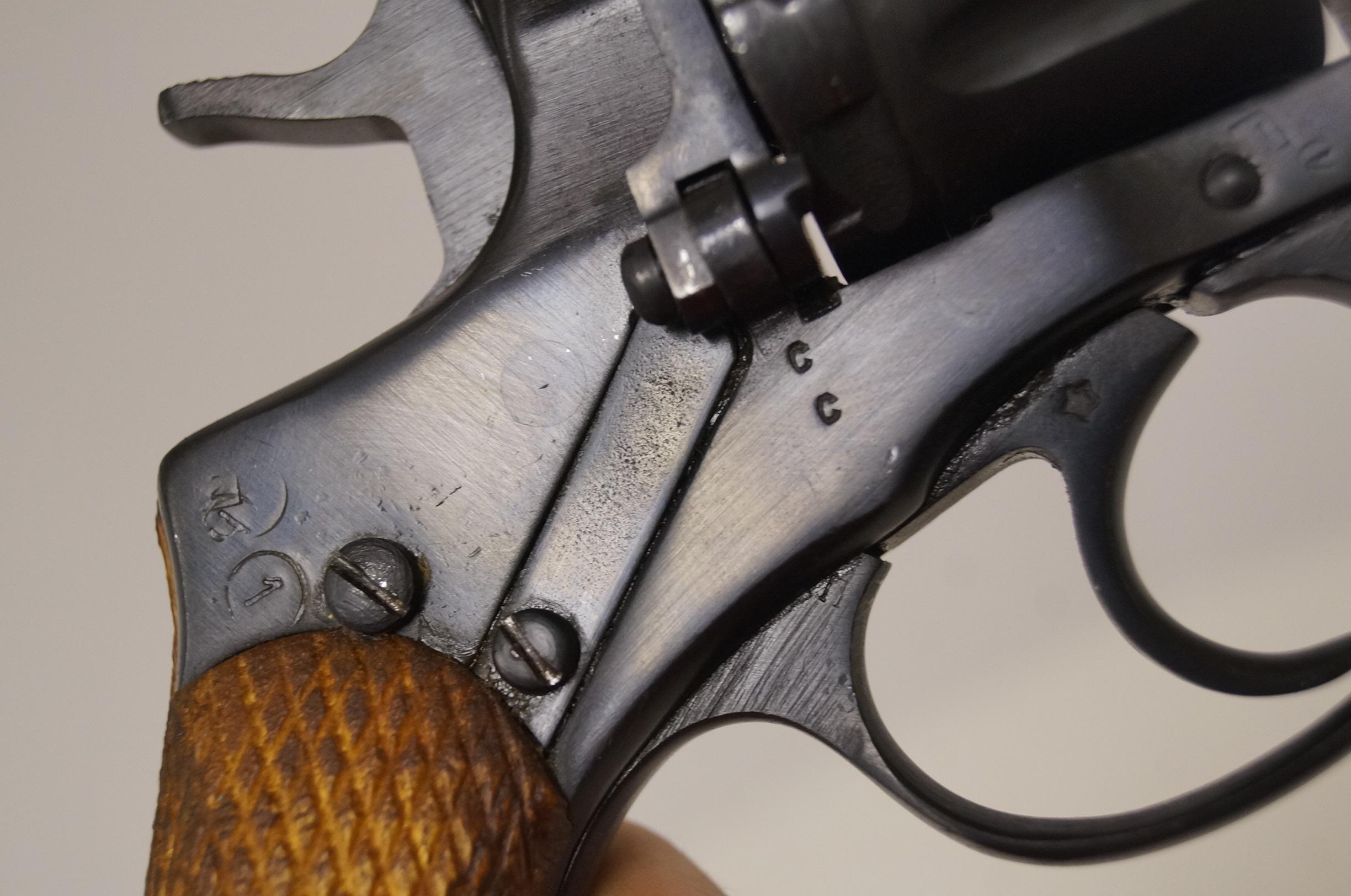 WWII 1943 Soviet Tula Arsenal Nagant M1895 7.62x38R Revolver