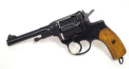 WWII 1943 Soviet Tula Arsenal Nagant M1895 7.62x38R Revolver