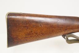 Antique Original English Pattern 1853 Enfield Two-Band Crown/VR Tower 1855 Rifle-Musket