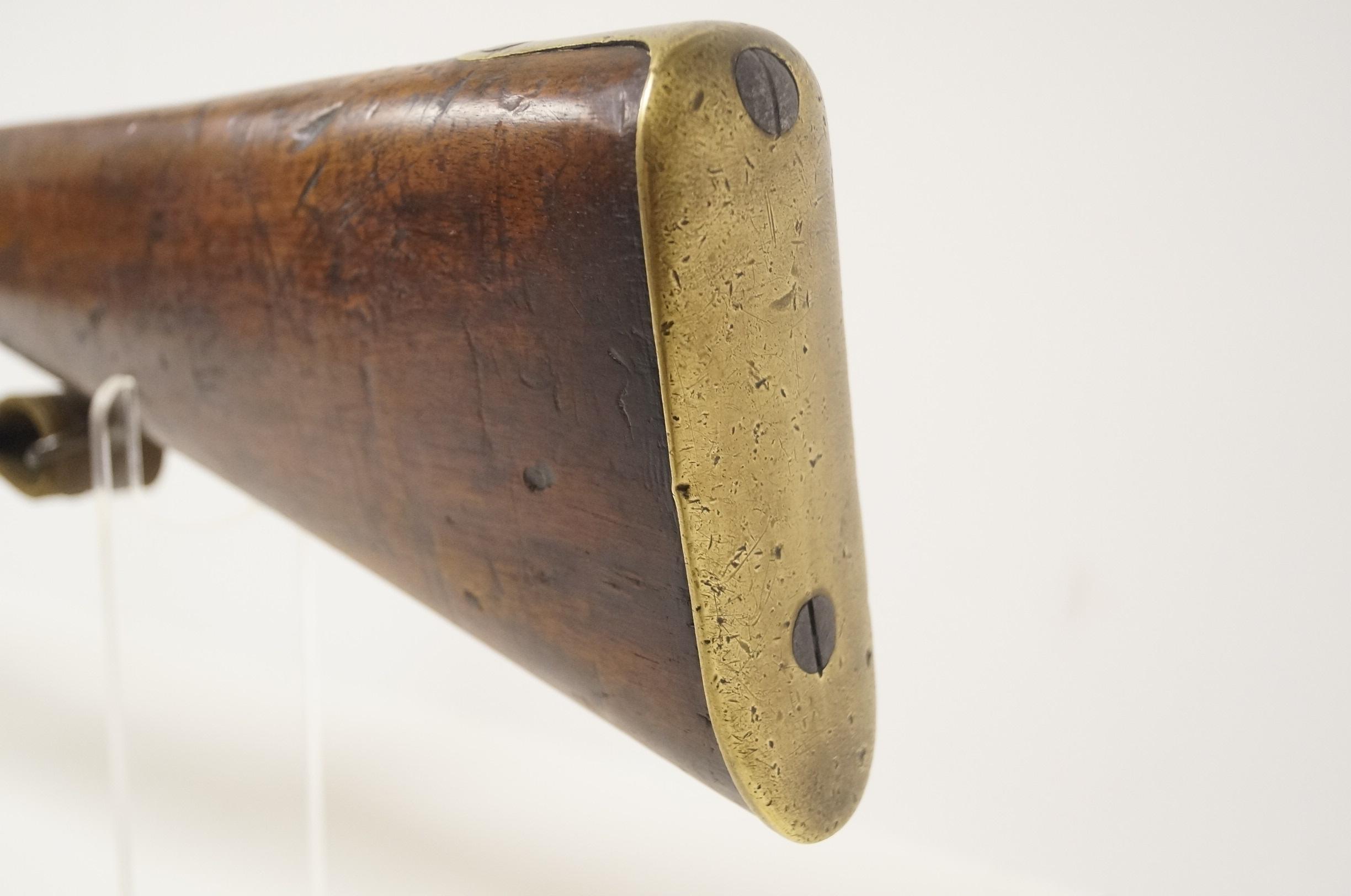 Antique Original English Pattern 1853 Enfield Two-Band Crown/VR Tower 1855 Rifle-Musket