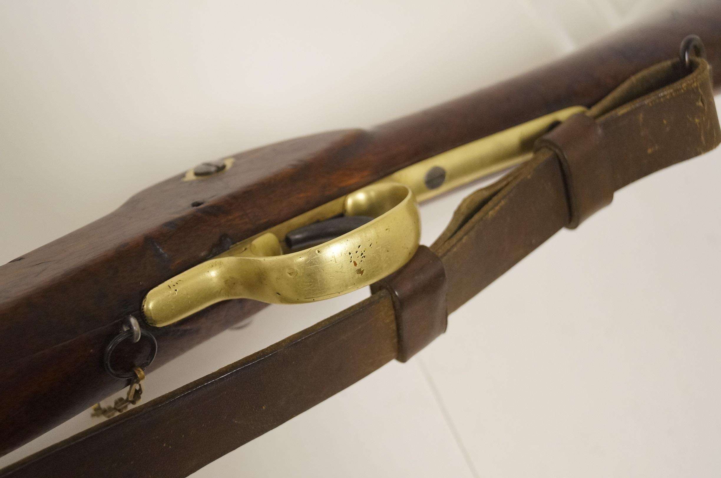 Antique Original English Pattern 1853 Enfield Two-Band Crown/VR Tower 1855 Rifle-Musket