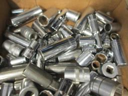 Various Size and Manufacturer Sockets-Craftsman, S&K, Pittsburgh, etc.