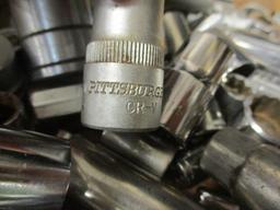 Various Size and Manufacturer Sockets-Craftsman, S&K, Pittsburgh, etc.