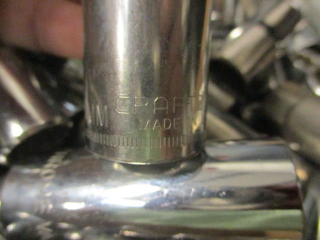 Various Size and Manufacturer Sockets-Craftsman, S&K, Pittsburgh, etc.