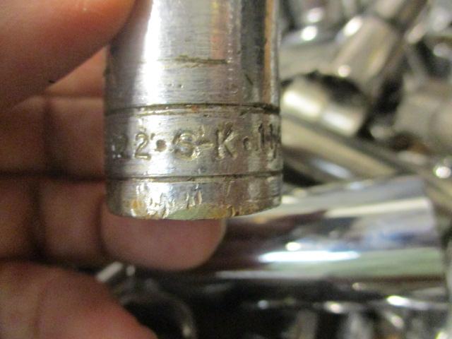 Various Size and Manufacturer Sockets-Craftsman, S&K, Pittsburgh, etc.