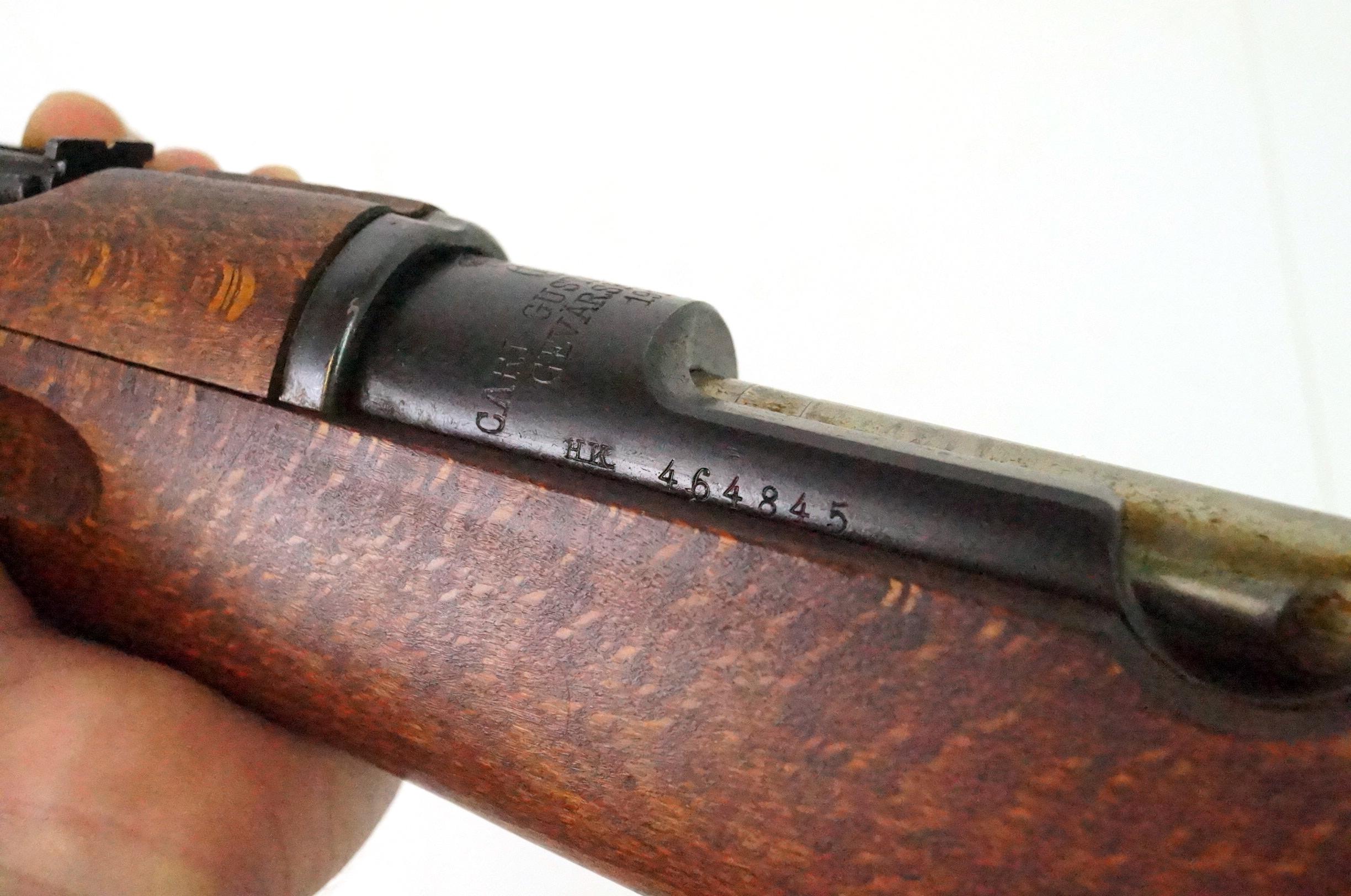 Carl Gustafs Stads Gevarsfaktori 1919 Swedish Mauser M96 6.5x55mm Bolt Action Rifle
