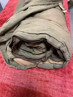 Incredibly Rare and Original WWII Kapok Sleeping Bag