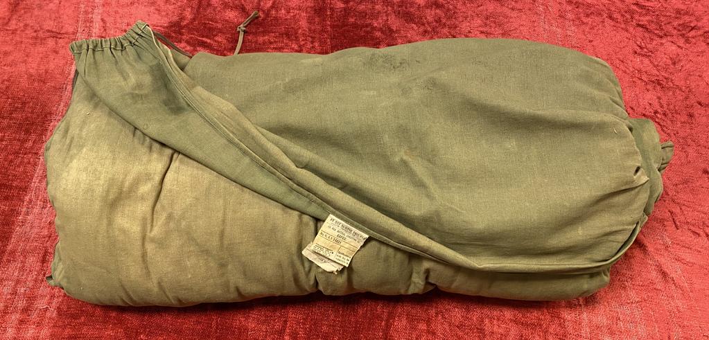 Incredibly Rare and Original WWII Kapok Sleeping Bag