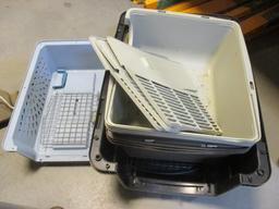 Five Medium and Large Size Pet Carriers