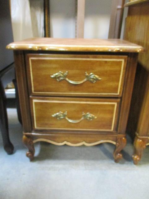 Lea French Provincial 2-Drawer Nightstand