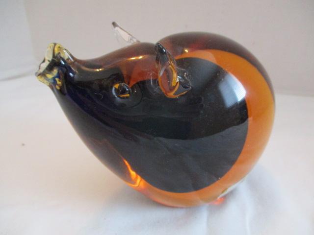 Murano Art Glass Pig