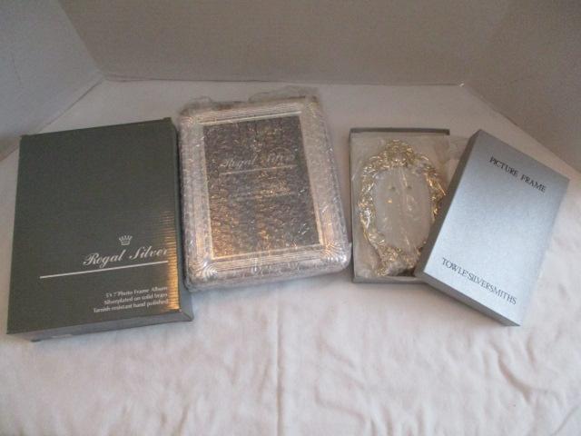 New Old Stock Towle Silversmiths and Regal Silver Silverplated Photo Album