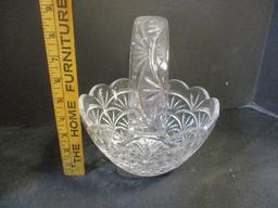 Crystal Centerpiece Basket