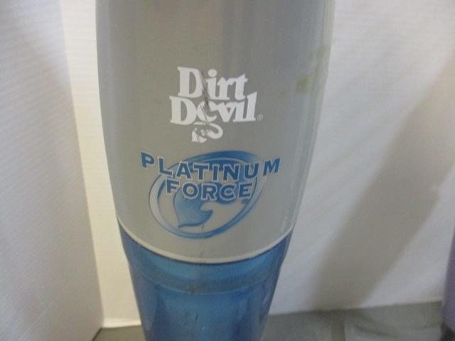 Dirt Devil Platinum Force Rechargeable Stick Vacuum and Shark Steam Mop