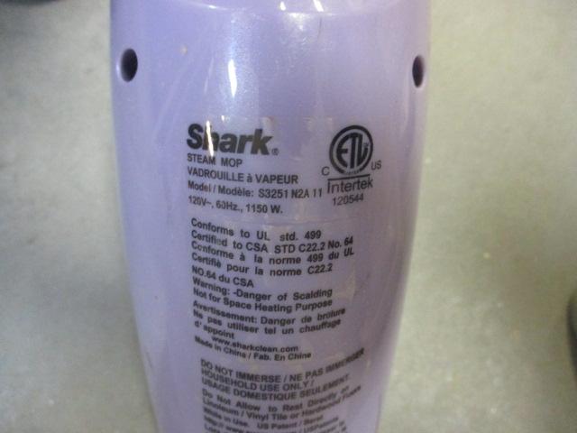 Dirt Devil Platinum Force Rechargeable Stick Vacuum and Shark Steam Mop
