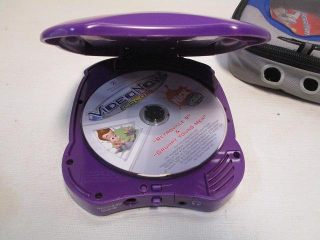 2004 Hasbro Video Now Color Player with 9 Games