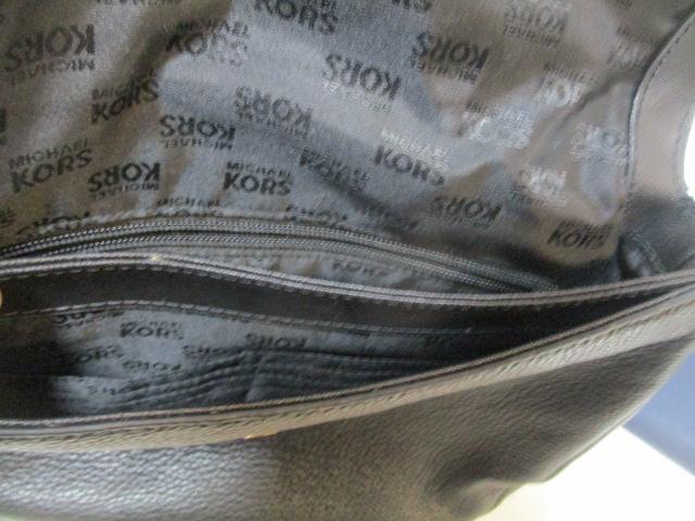 Michael Kors Leather Handbag and Nylon Covered Wallet
