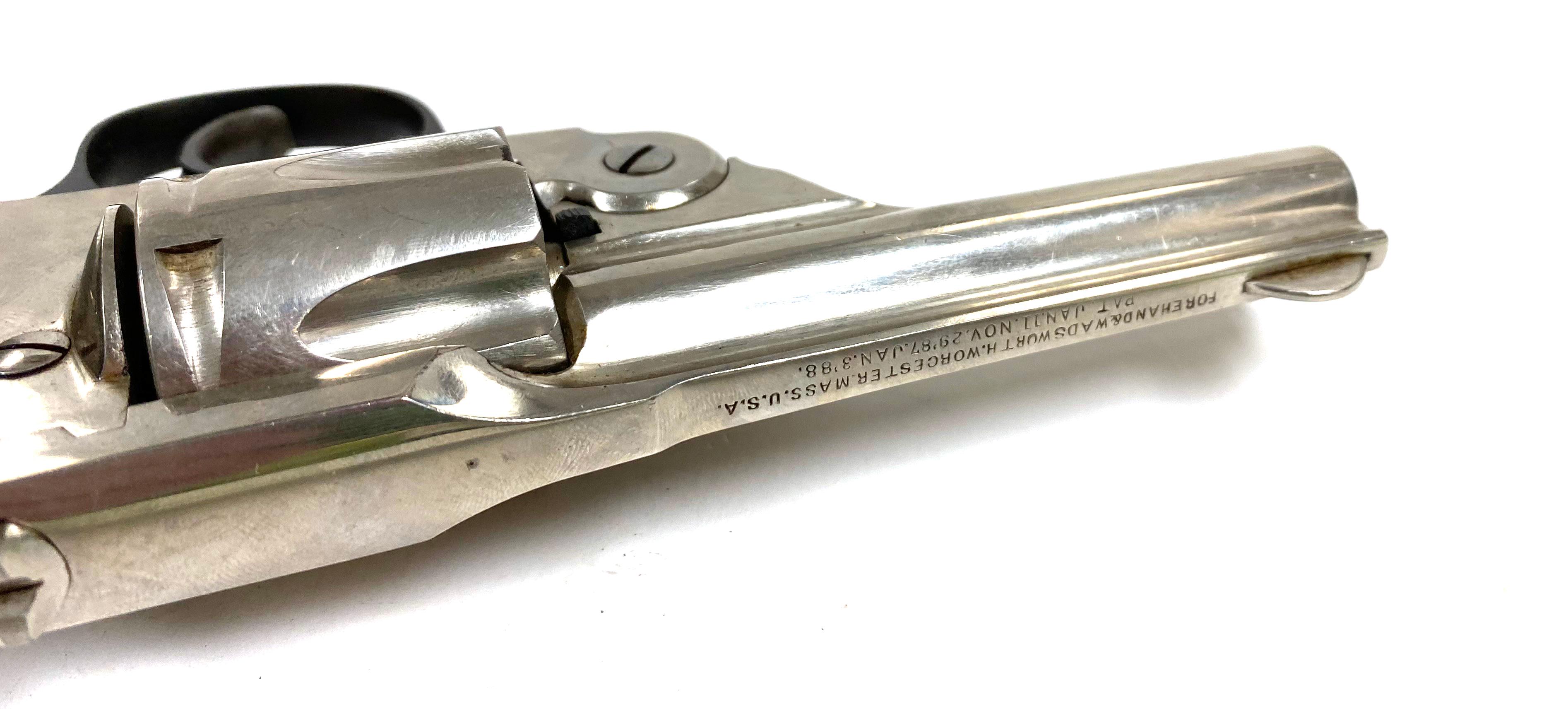 Forehand & Wadsworth Top Break Hammerless .32 S&W Revolver