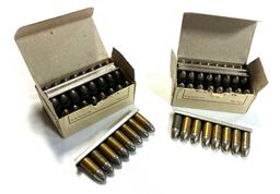 80 Rounds of Czech 1950 "bxn" 9mm Luger Ammunition on Stripper Clips