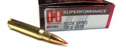 NIB 20rds. of .30-06 SPRG. - Hornady Superformance 150gr. SST Brass Ammunition