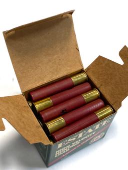 NIB 25 Shotshells of .410 GA. Ammunition - Estate HV Hunting Load 3" Length 7.5 Shot