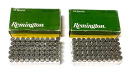 NIB 100rds. of .38 Special Remington 158gr. Lead Bullet Ammunition