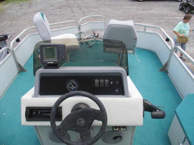 1994 Sun Tracker Bass Buggy 18 Pontoon, Trailer, 50Hp Mercury