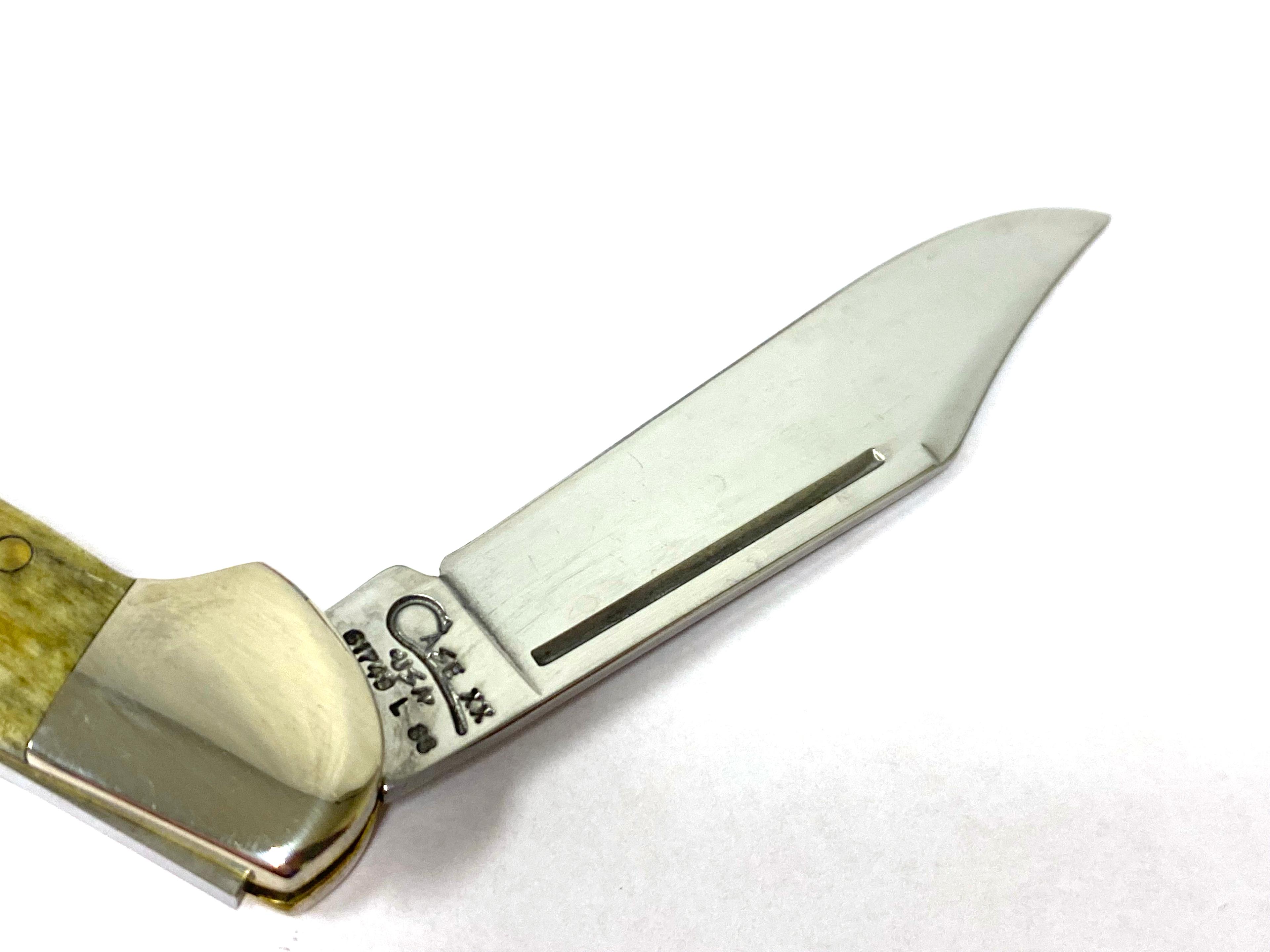 NIB Case XX Pocket Worn Mini Copperlock 61749L SS Pocket Knife in box