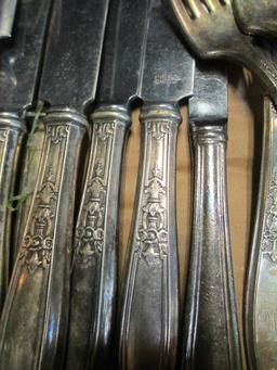 Silverplated Flatware and Serving Pieces