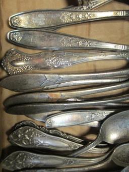 Silverplated Flatware and Serving Pieces