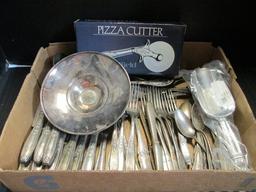 Silverplated Flatware and Serving Pieces