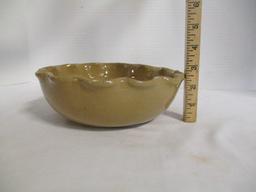 Vintage Kentucky Bybee Pottery Fluted Baker