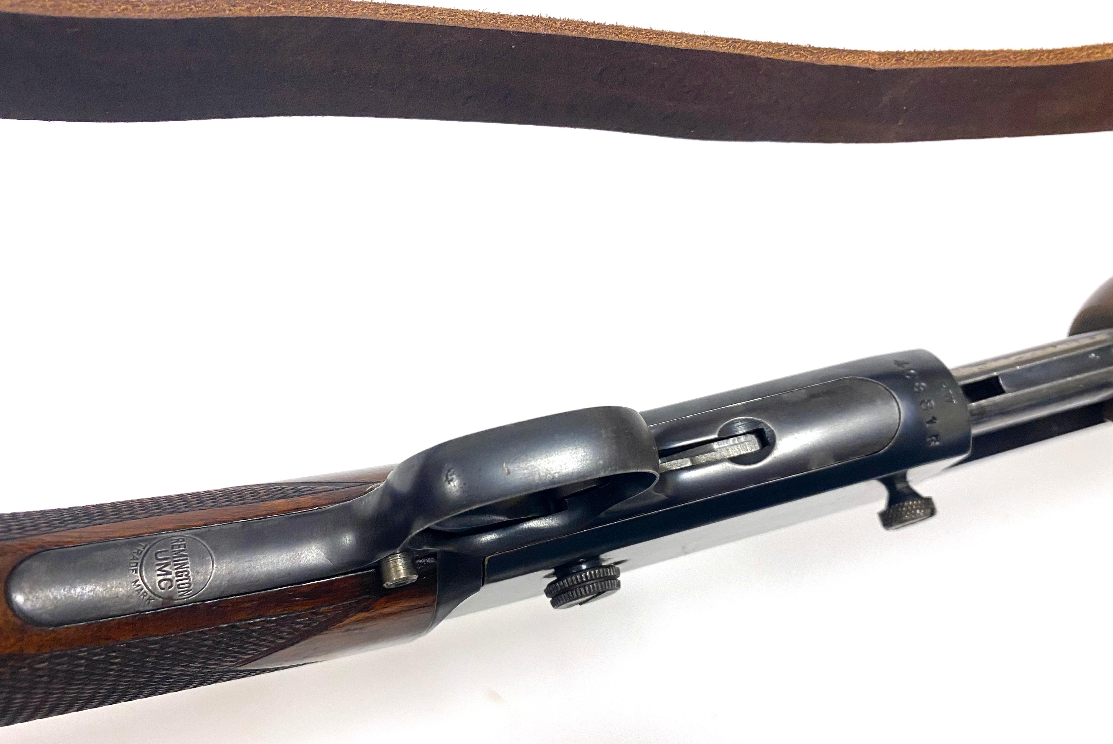 Remington-Pedersen's Patent Model 12C Pump Action .22 S-L-LR Takedown Rifle w/ Sling