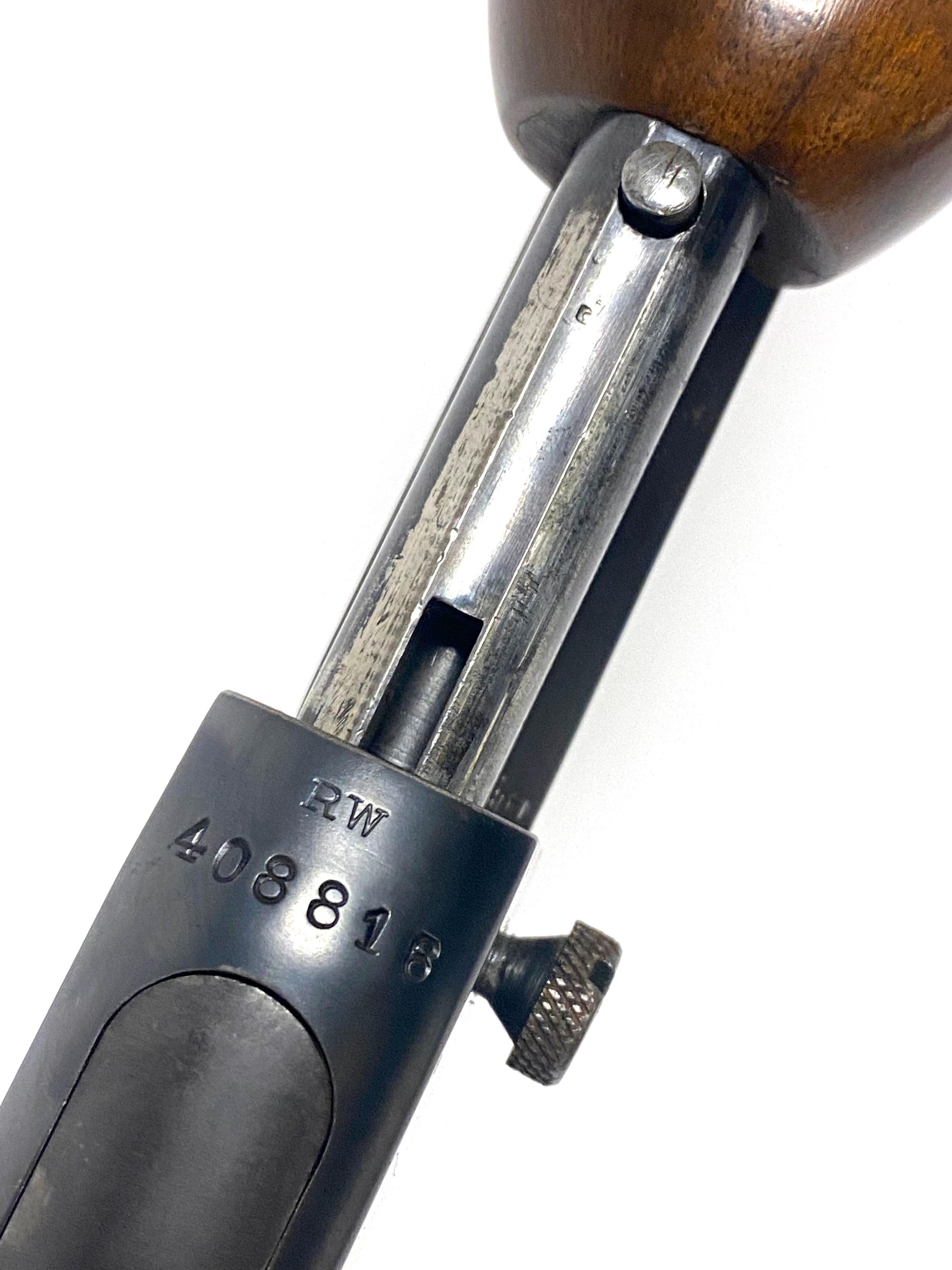 Remington-Pedersen's Patent Model 12C Pump Action .22 S-L-LR Takedown Rifle w/ Sling