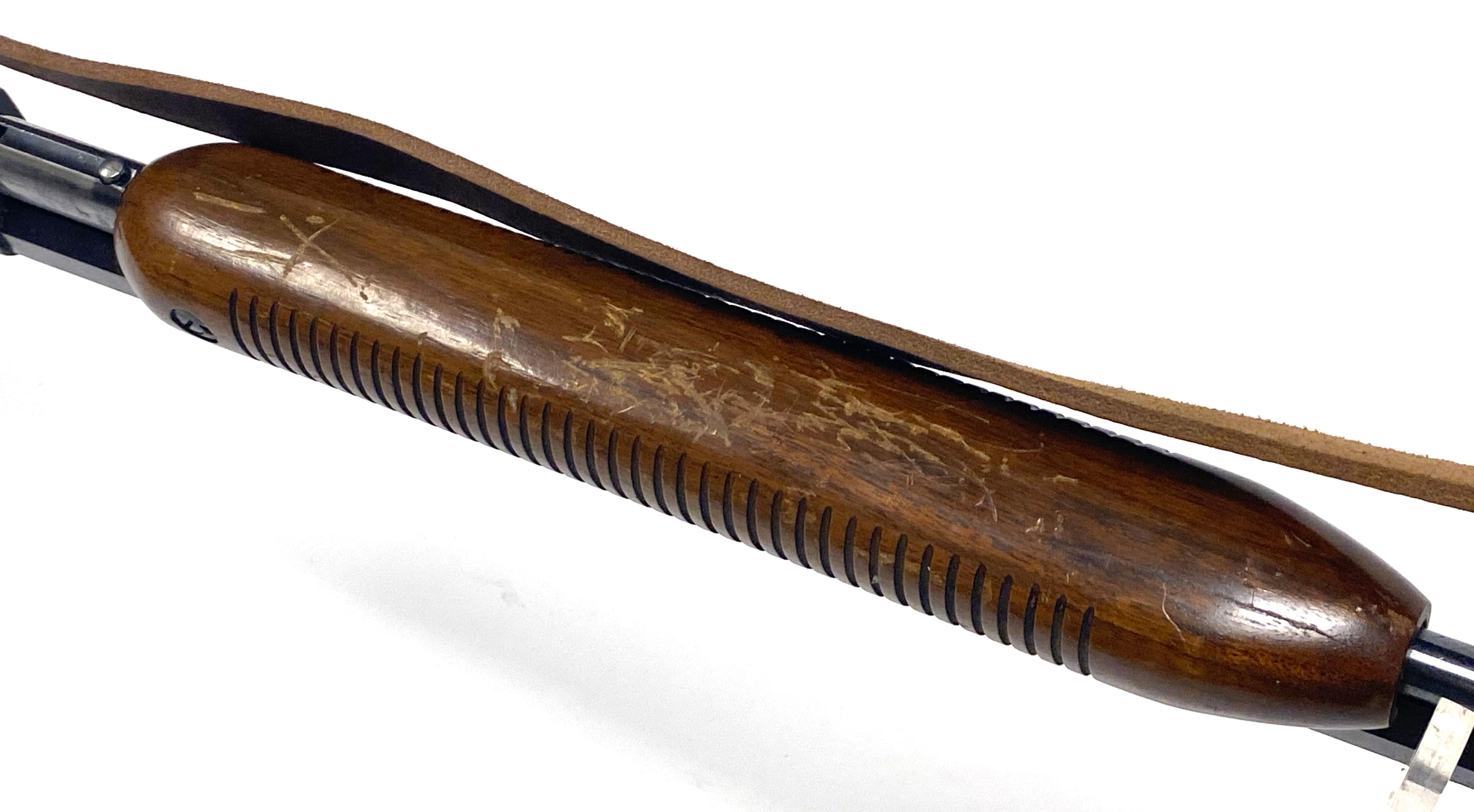 Remington-Pedersen's Patent Model 12C Pump Action .22 S-L-LR Takedown Rifle w/ Sling