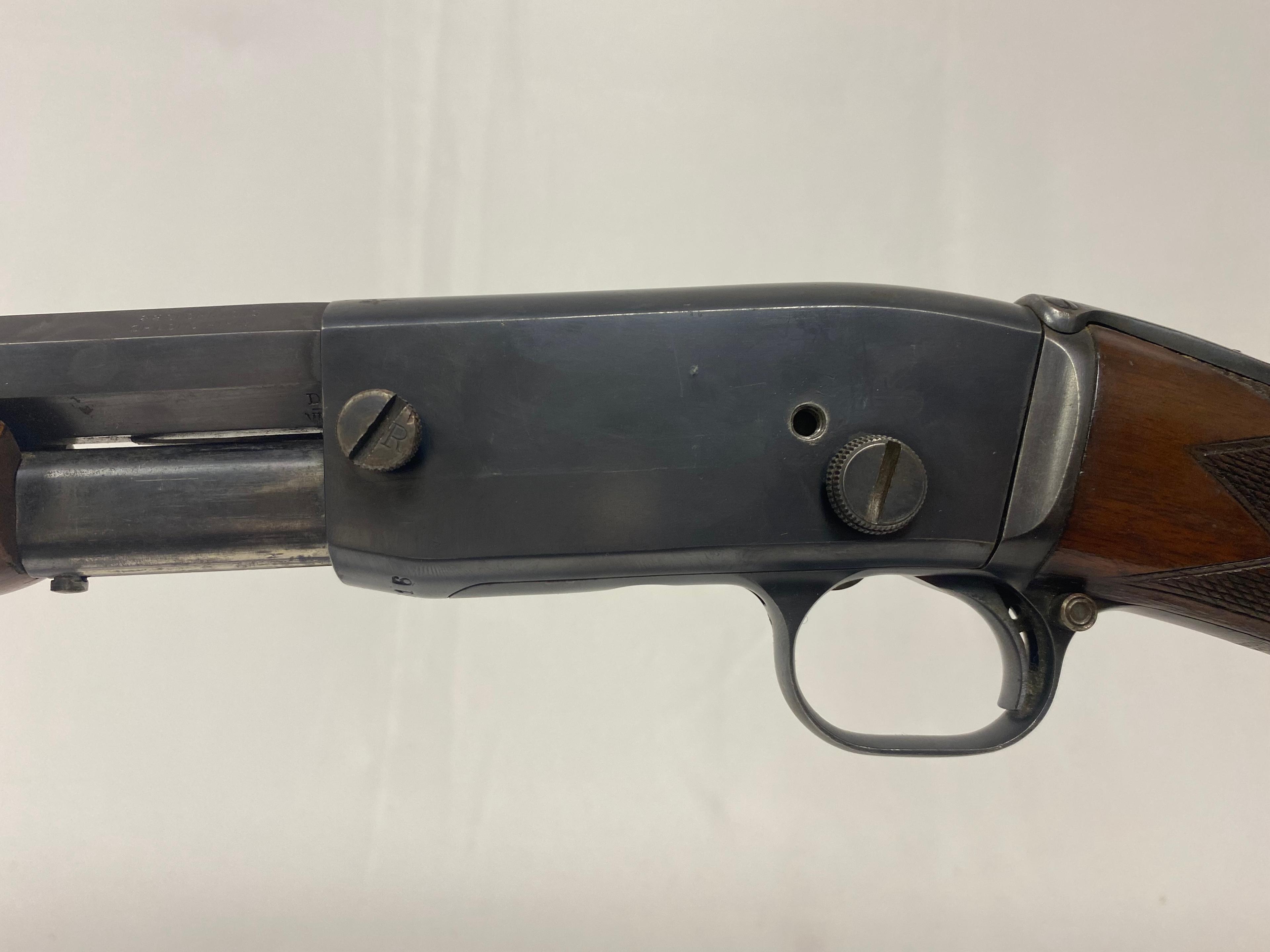 Remington-Pedersen's Patent Model 12C Pump Action .22 S-L-LR Takedown Rifle w/ Sling