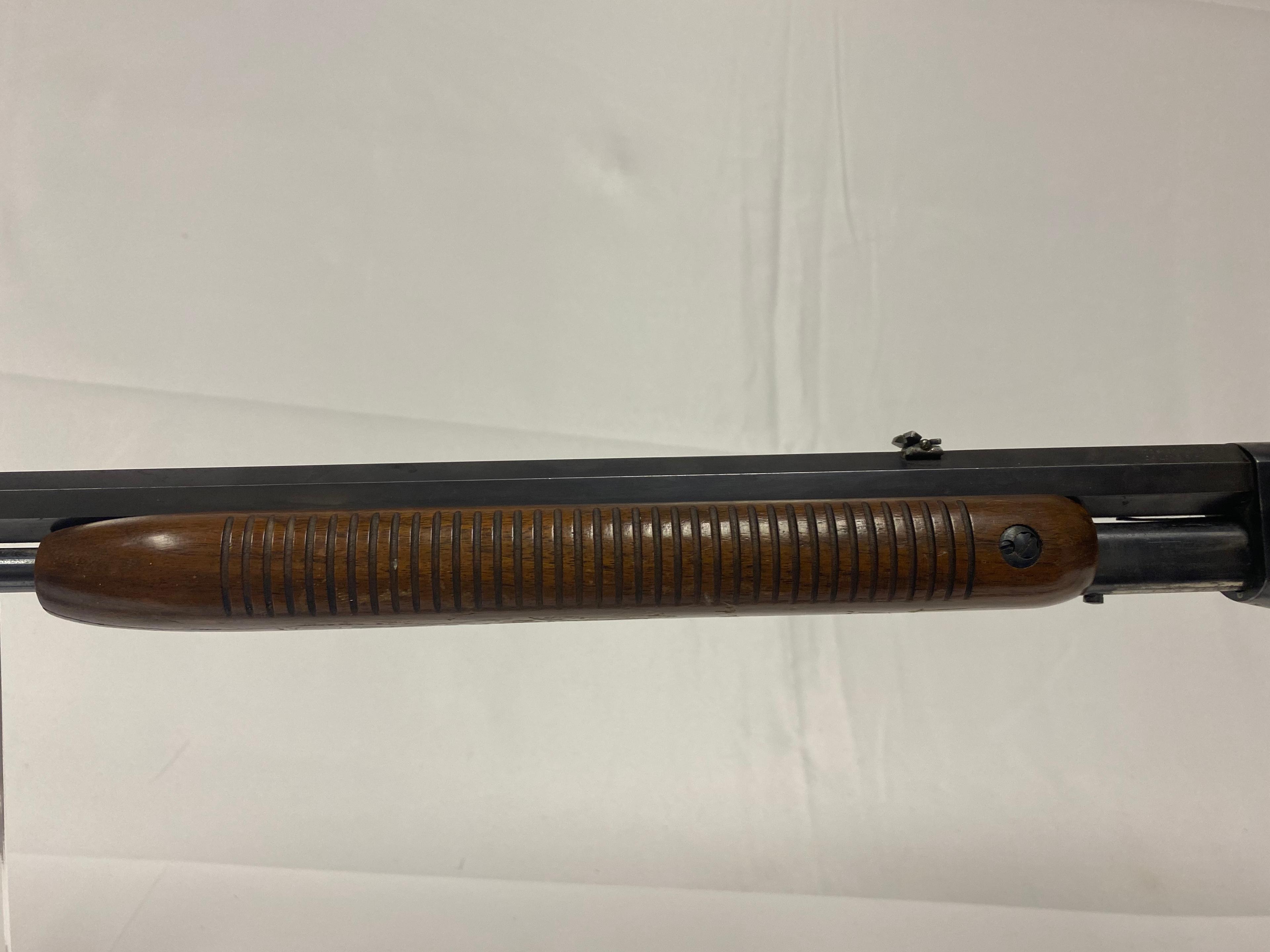 Remington-Pedersen's Patent Model 12C Pump Action .22 S-L-LR Takedown Rifle w/ Sling