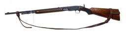 Remington-Pedersen's Patent Model 12C Pump Action .22 S-L-LR Takedown Rifle w/ Sling
