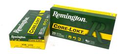 NIB 40rds. of .308 WIN. 150gr. Core-Lokt PSP Remington Ammunition