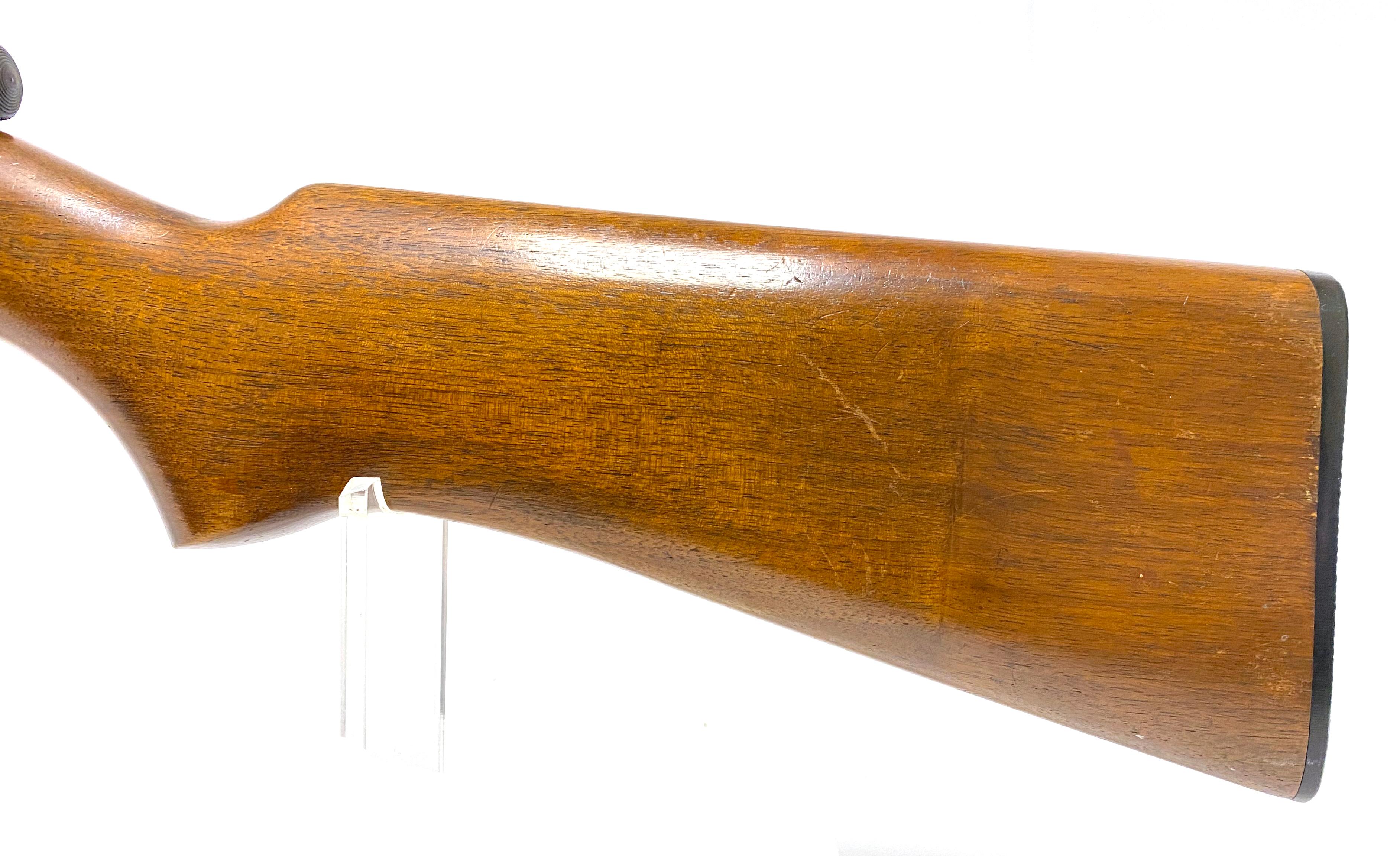 Excellent Winchester Model 68 .22 S-L-LR Bolt Action Rifle with Factory Peep Rear Sight