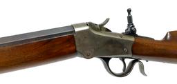 Excellent Antique 1896 Winchester M1885 Low Wall .22 LR Single Shot Drop Block Rifle