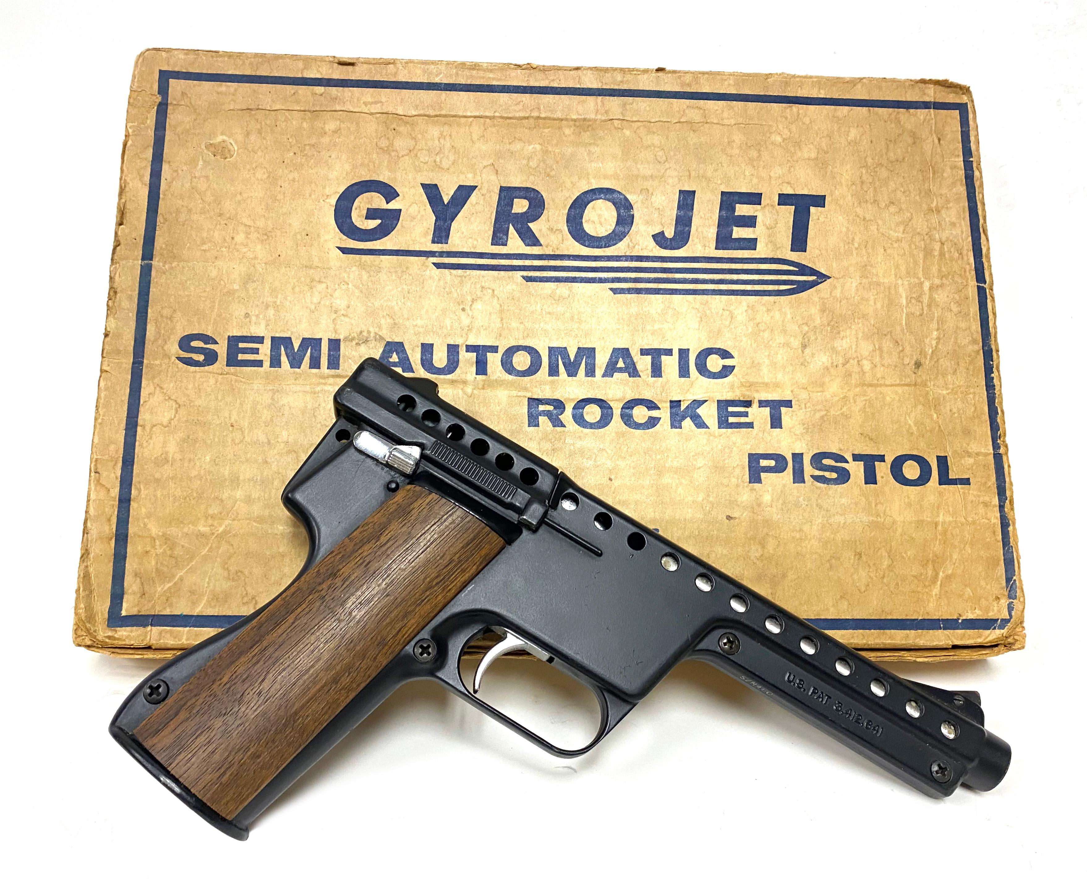 NIB Rare MBAssociates 12mm GYROJET Mark II Model C Experimental Rocket Pistol in Box