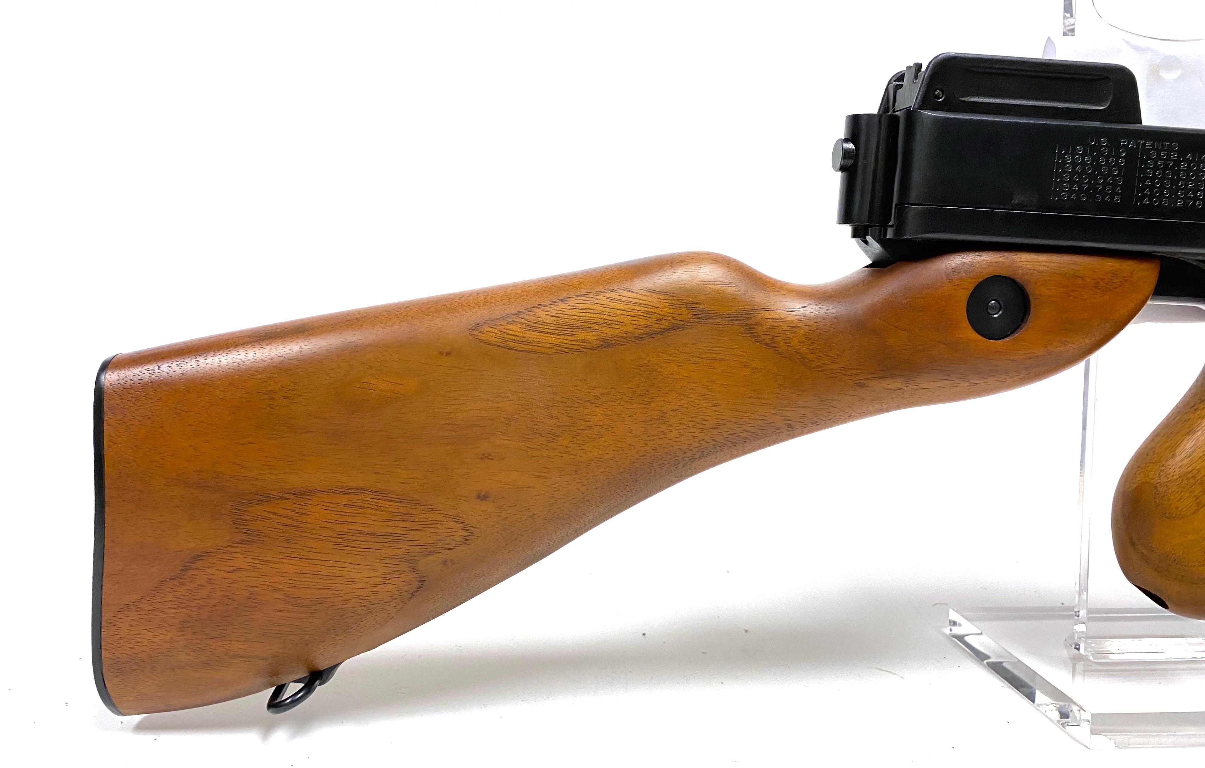 Excellent Thompson M1927 A1 Semi-Automatic Carbine with Type "L" Drum Magazine