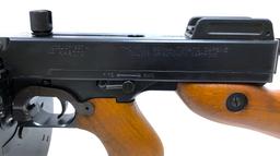 Excellent Thompson M1927 A1 Semi-Automatic Carbine with Type "L" Drum Magazine