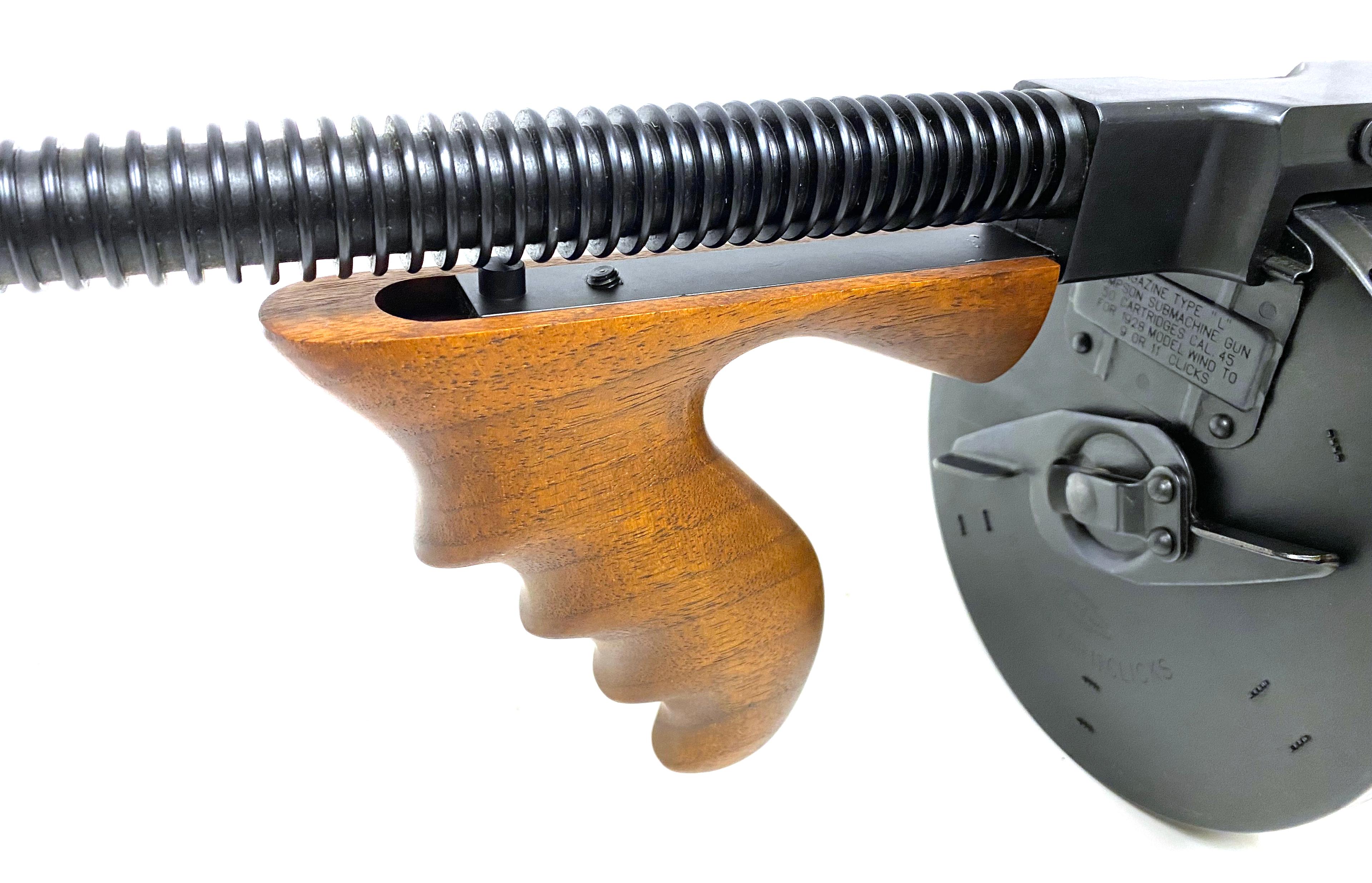 Excellent Thompson M1927 A1 Semi-Automatic Carbine with Type "L" Drum Magazine