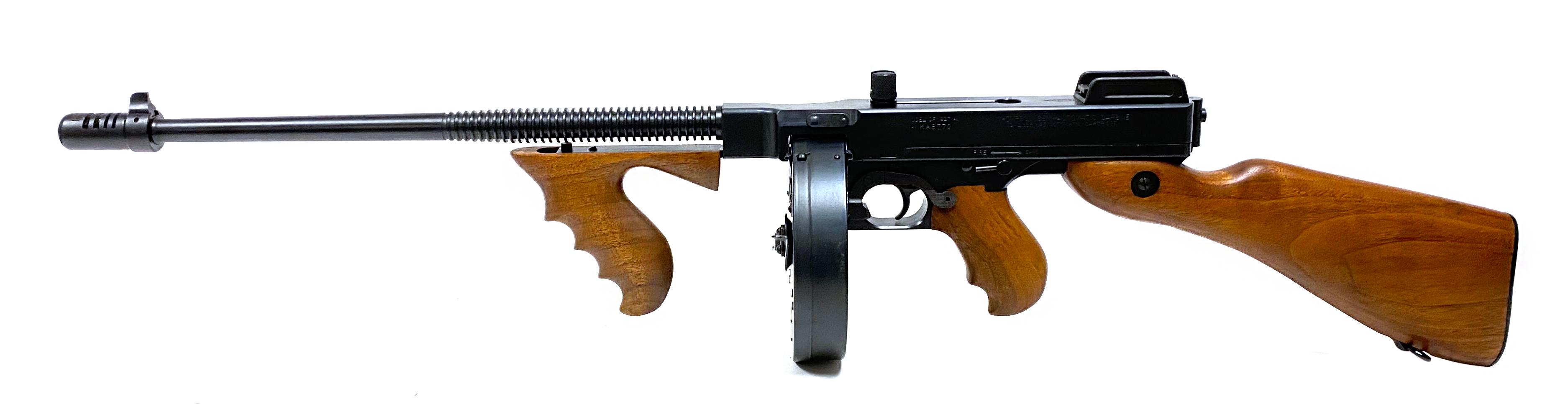 Excellent Thompson M1927 A1 Semi-Automatic Carbine with Type "L" Drum Magazine