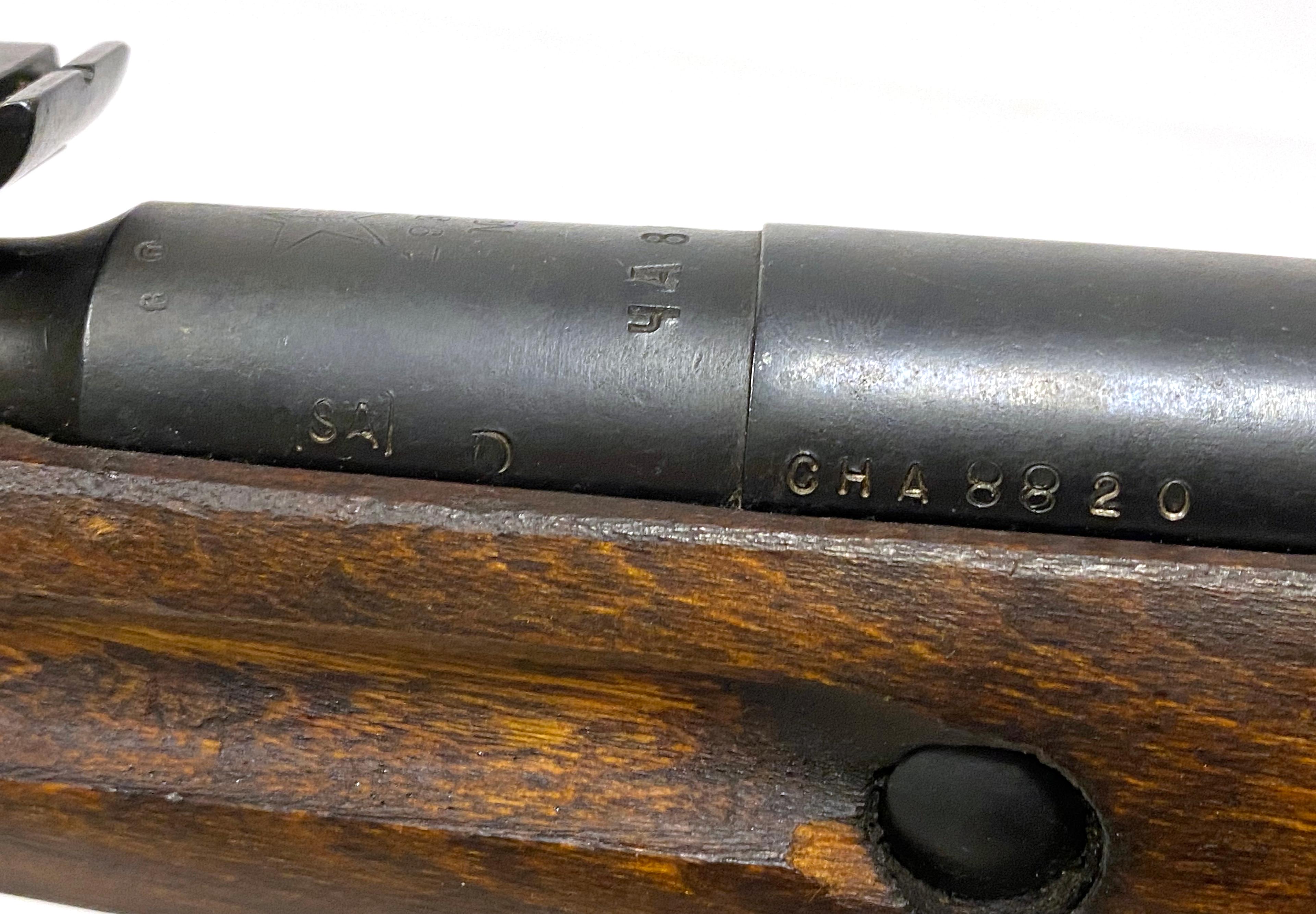 1939 Finn Capture Tula Mosin-Nagant M91/30 7.62x54r Bolt Action Rifle w/ Leather Sling