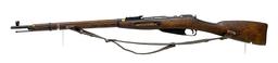1939 Finn Capture Tula Mosin-Nagant M91/30 7.62x54r Bolt Action Rifle w/ Leather Sling