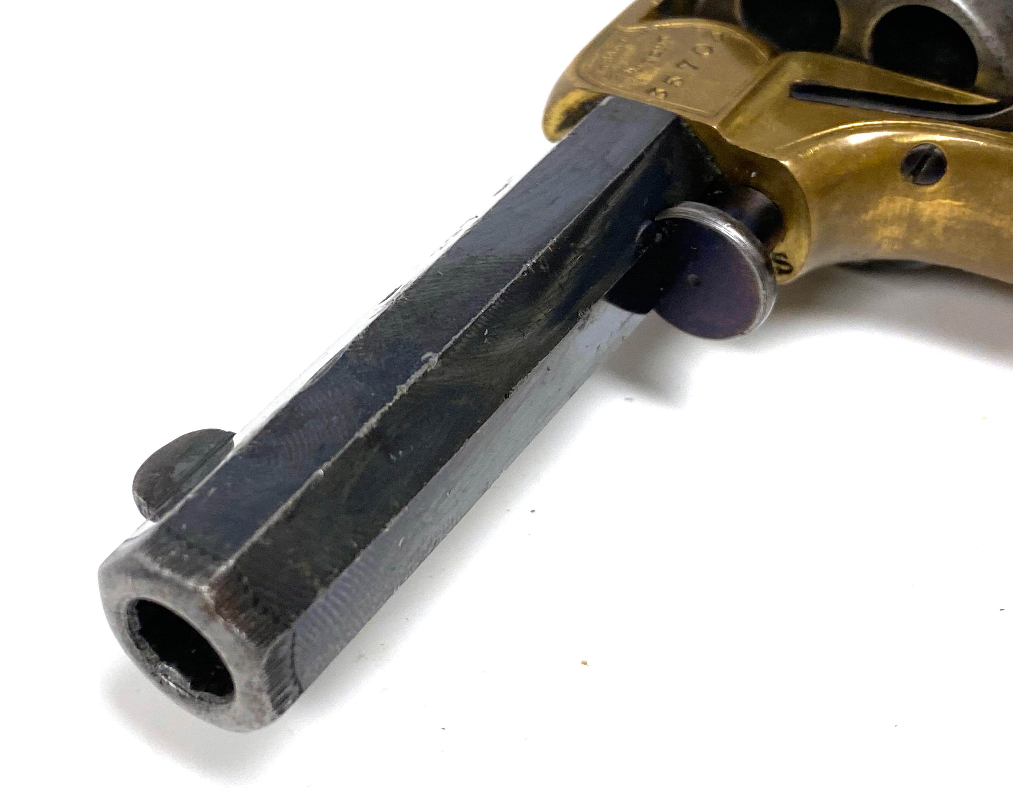 Excellent Tranter M1867 “House Defence” Double Action .297 RF Pocket Revolver by Cogswell & Harrison